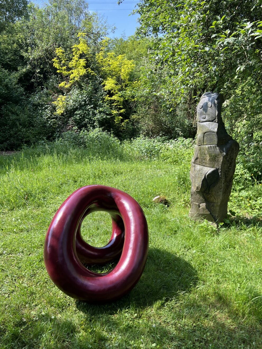Gartenskulptur 2loops